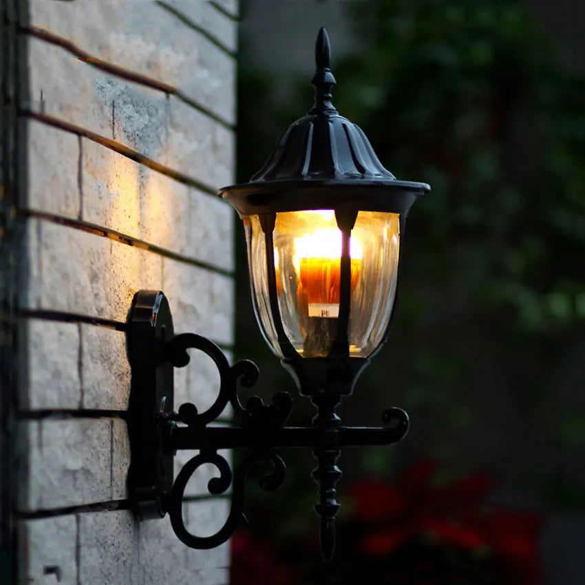 Madeleine Retro Outdoor Wandleuchte Wasserdichte Gartenlampe