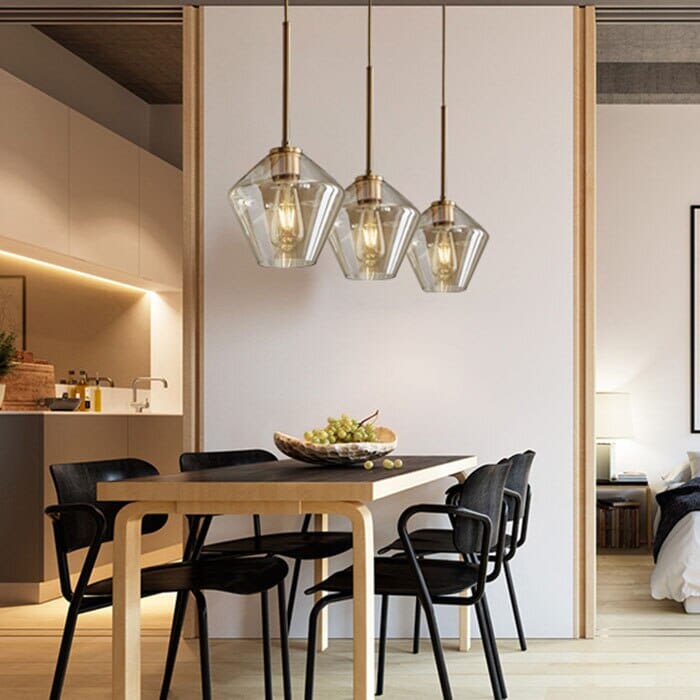 Monica Designer-Glas-Pendelleuchte