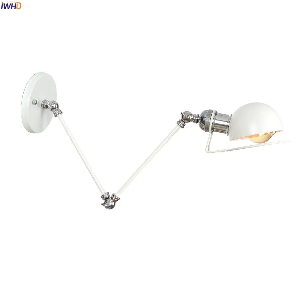 Colette Verstellbare Wandleuchte mit langem Arm Vintage