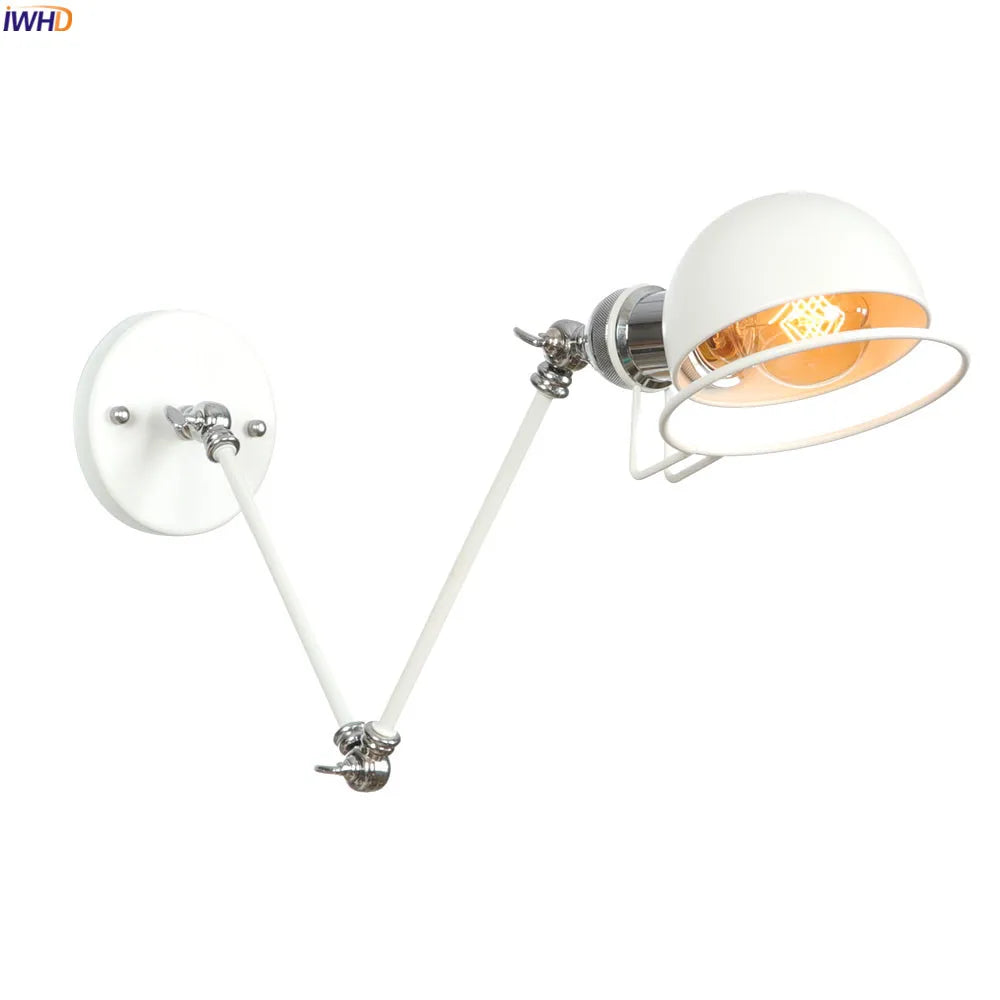 Colette Verstellbare Wandleuchte mit langem Arm Vintage