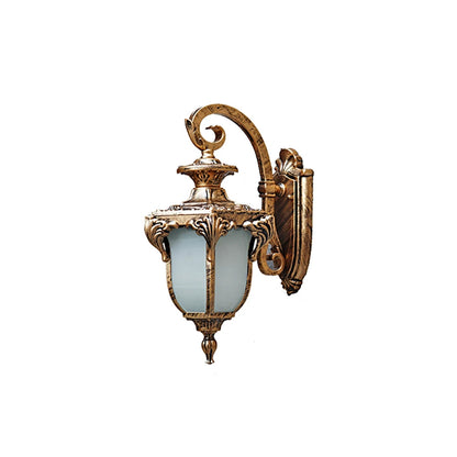 Vivienne Retro bronzefarbene Außenwandleuchte