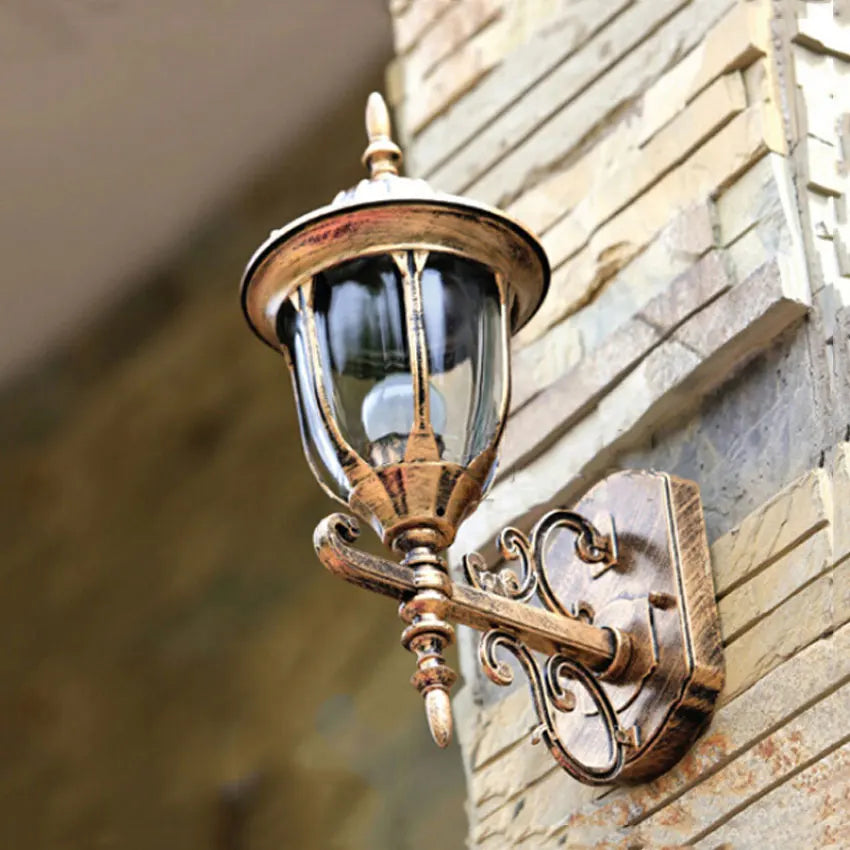 Madeleine Retro Outdoor Wandleuchte Wasserdichte Gartenlampe
