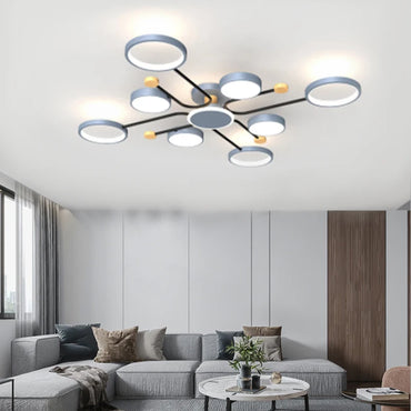Céline Moderne Multi-Licht LED-Deckenleuchte