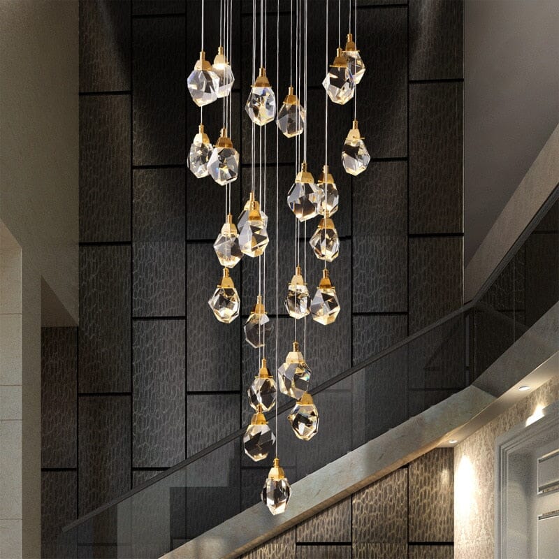 Camille Sparkling Diamond Crystal Chandelier