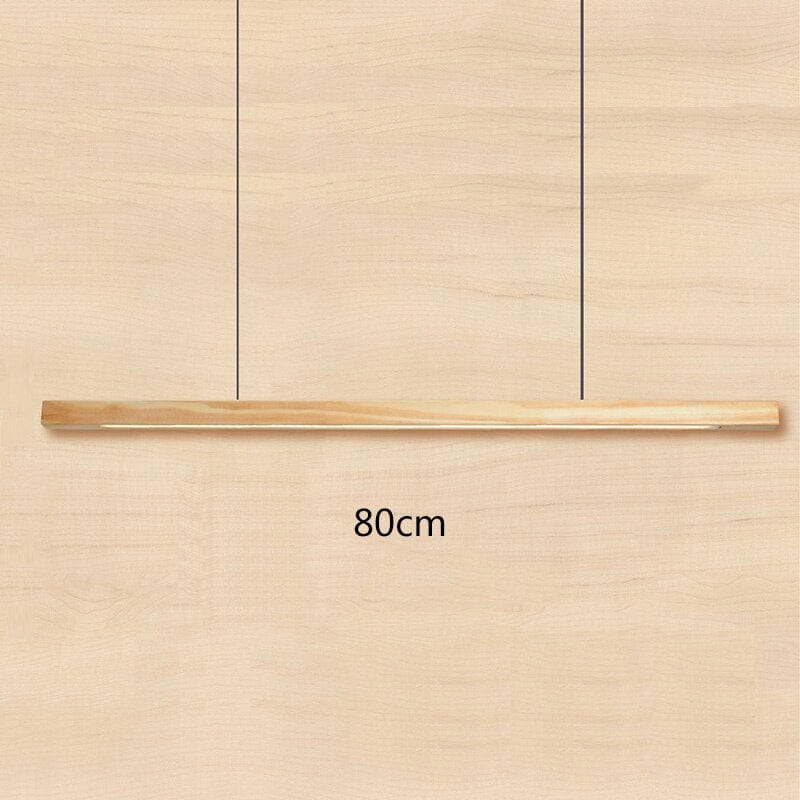 Amélie Eichen- & Walnuss-Linearchandelier