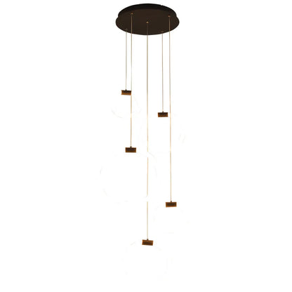 Élodine LED-Pendelleuchte aus Acryl