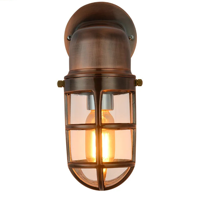 Aurélie Outdoor Aluminium Wandleuchte Wasserdichte Glaslampe