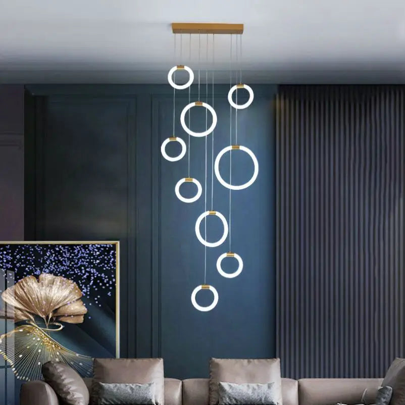 Élodine LED-Pendelleuchte aus Acryl