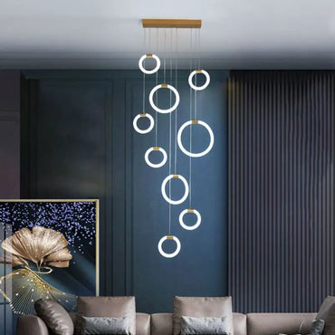 Élodine LED-Pendelleuchte aus Acryl