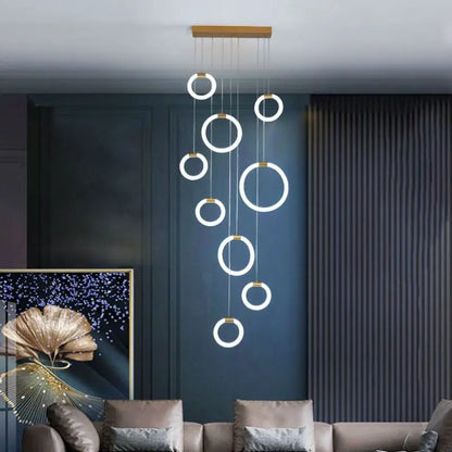 Élodine LED-Pendelleuchte aus Acryl