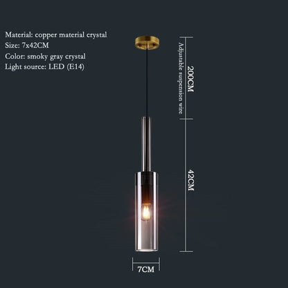Amélie Jeremy Nordic Crystal Pendant Light