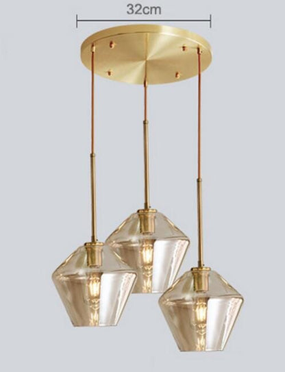 Monica Designer-Glas-Pendelleuchte