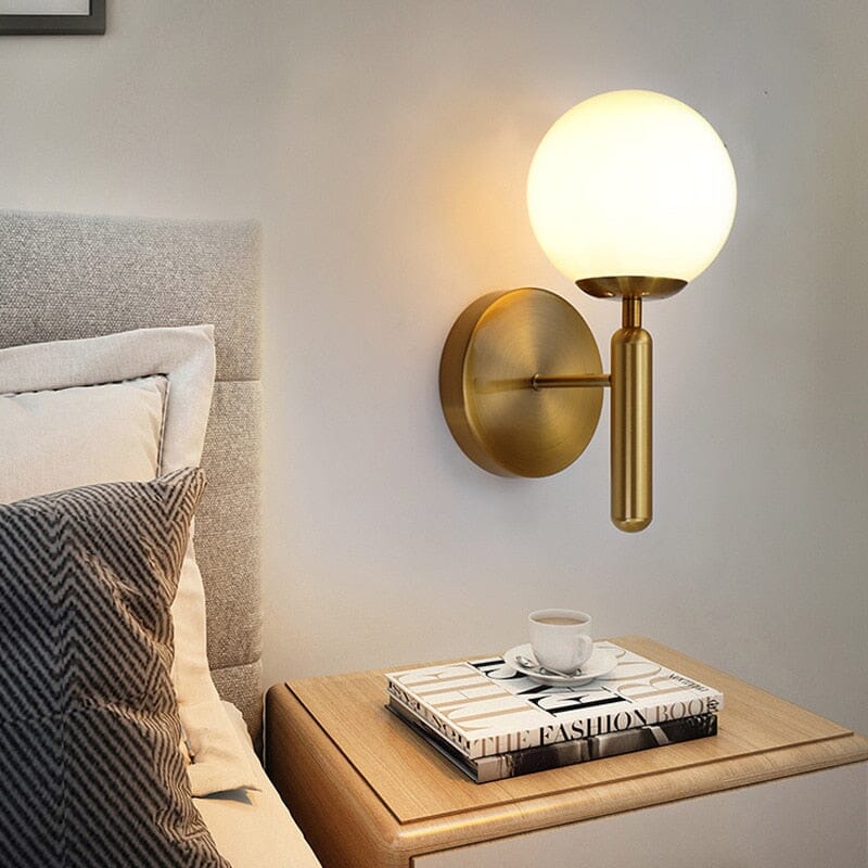 Isabella Modern Glass & Metal Sconce