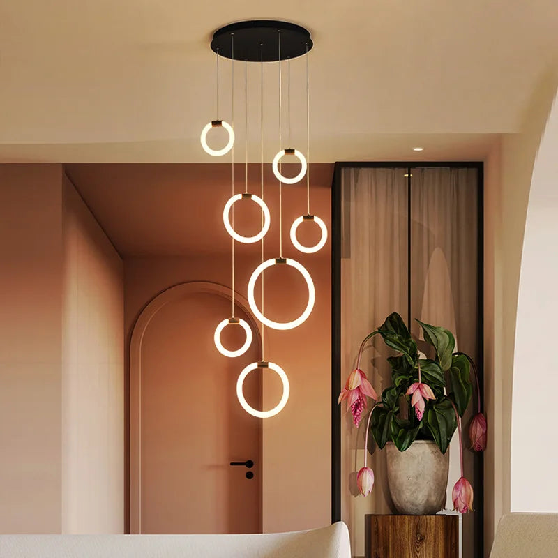 Élodine LED-Pendelleuchte aus Acryl