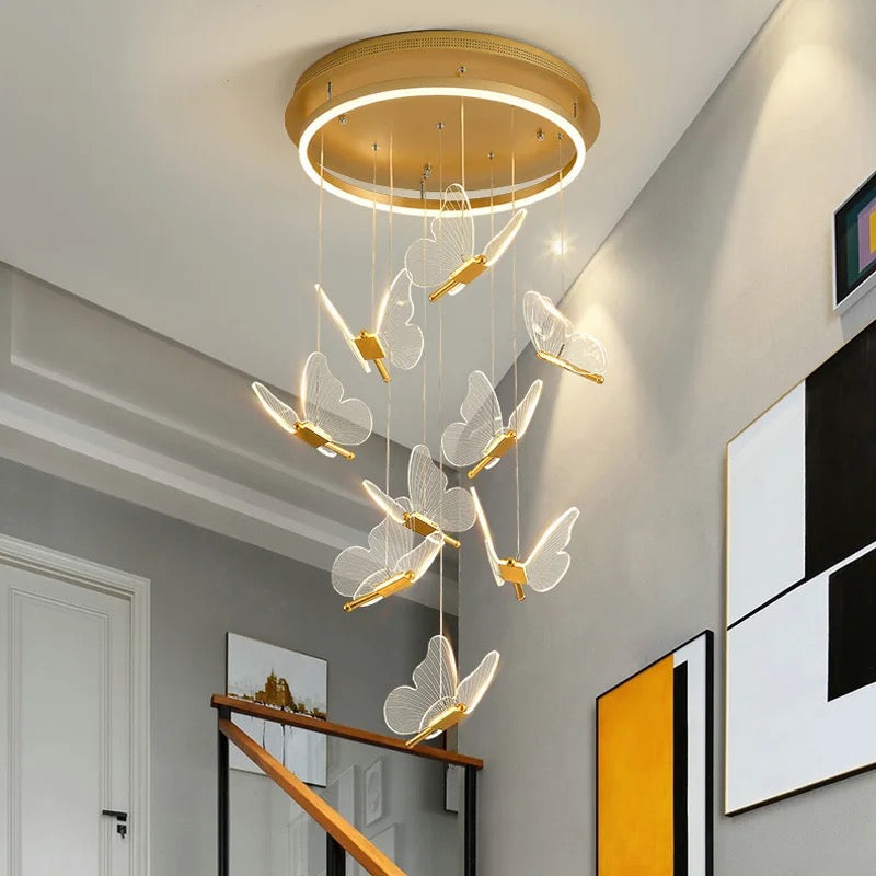 Anaïs Butterfly LED Wall Lamp with Decorative Modern Design