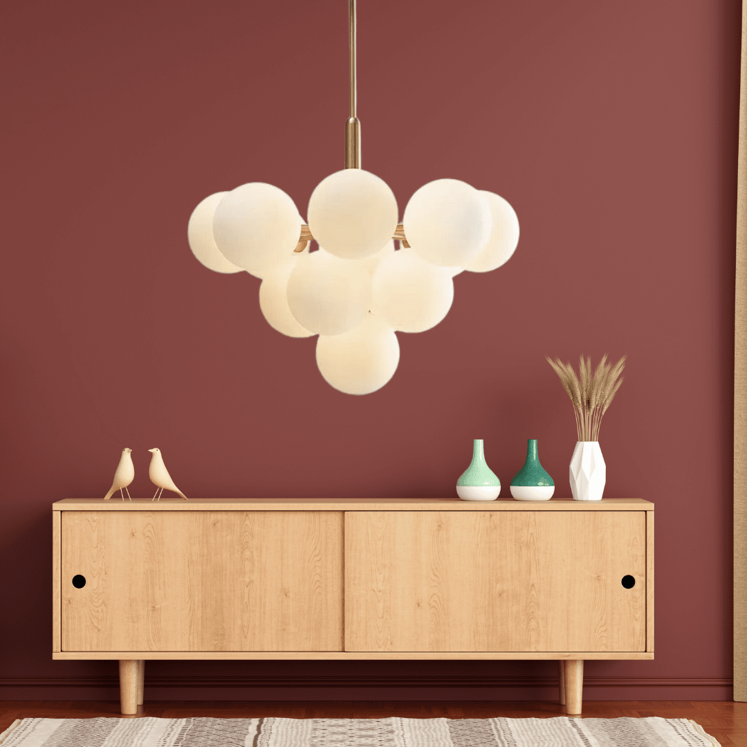 Margot Geometric Iron LED-Pendelleuchte