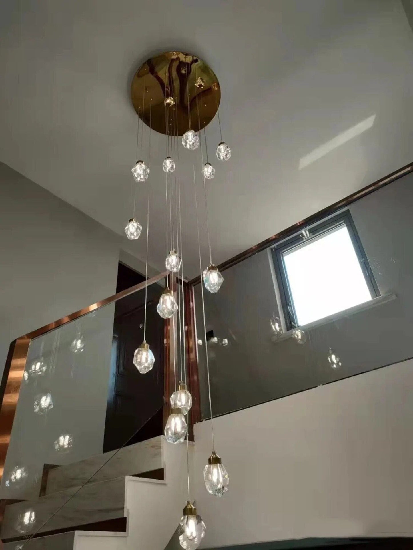 Camille Sparkling Diamond Crystal Chandelier
