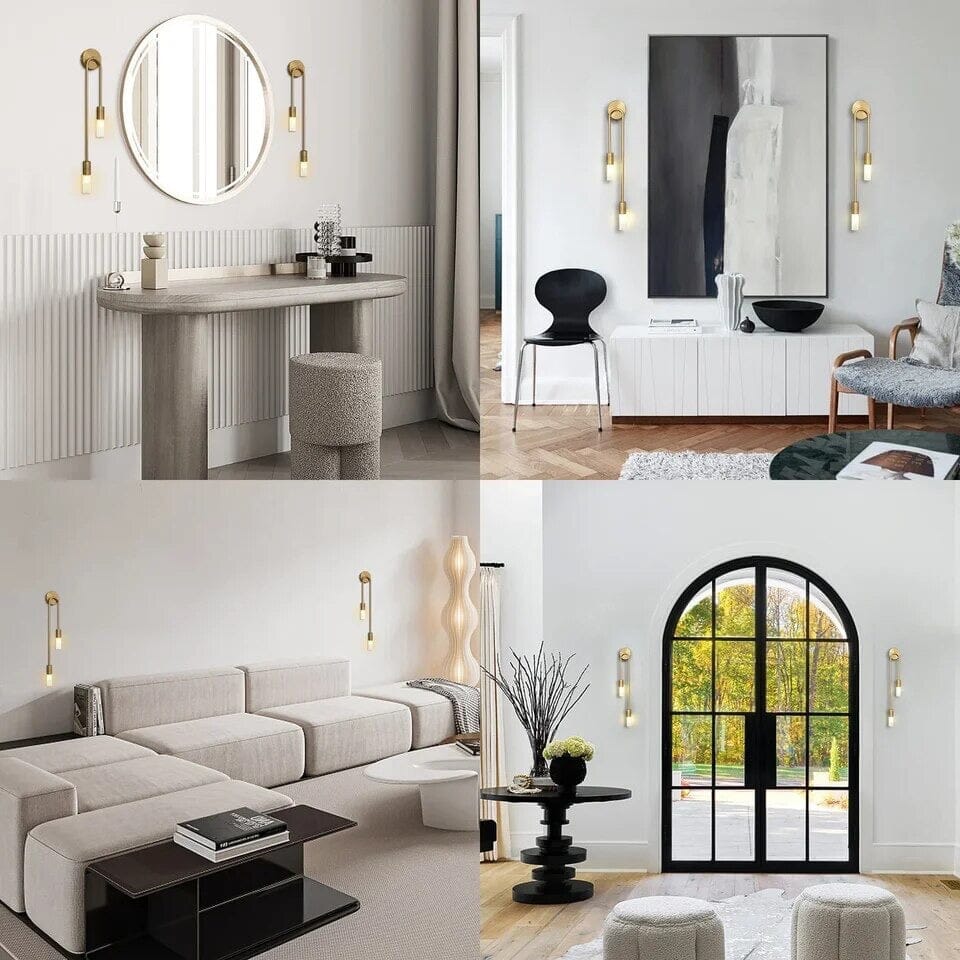 Elise Linear Wall Lamp with Modern Minimalist Design