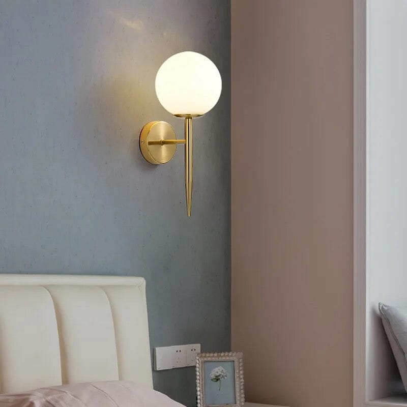 Isabella Modern Glass & Metal Sconce