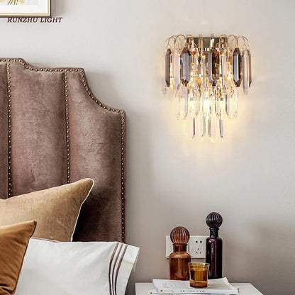 Pauline Nordic Crystal Wall Lamp