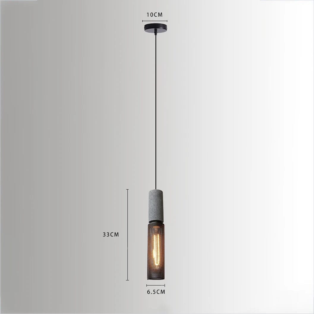 Amélie Industrial Cement Pendant Light