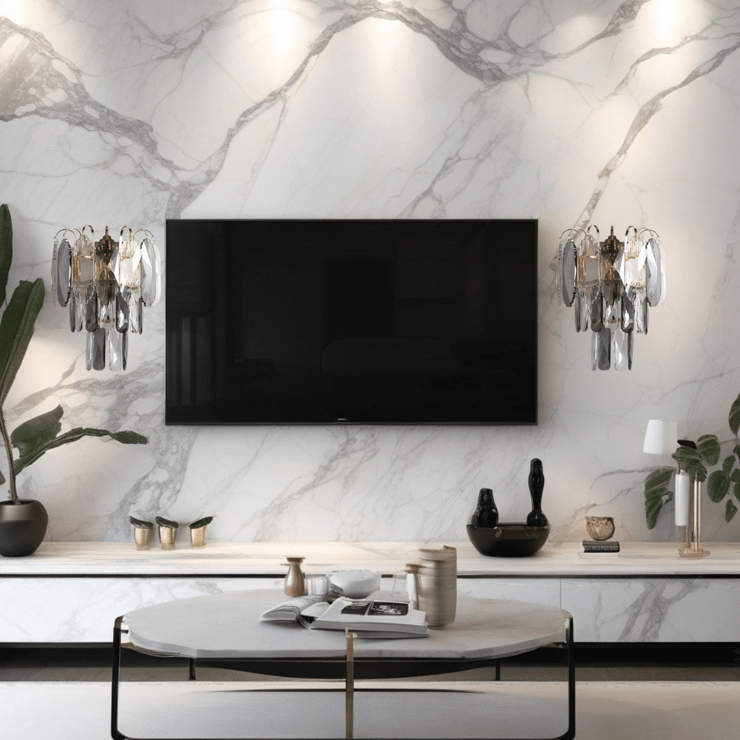 Pauline Nordic Crystal Wall Lamp