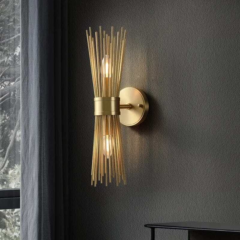 Elodie Brass Artistry Wall Sconce