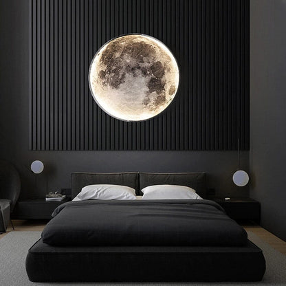 Solène Mond LED Wandleuchte mit modernem, rundem Design