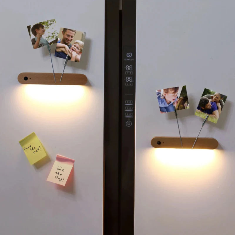 Élise IllumiKey Magnetischer Schlüsselhalter aus Holz mit LED-Nachtlicht