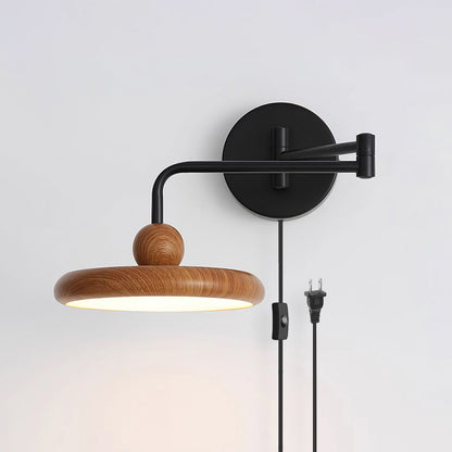 Karlin Adjustable Wall Lamp with Integrated LED and Swing Arm