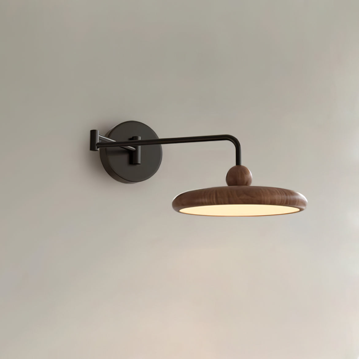 Karlin Adjustable Wall Lamp with Integrated LED and Swing Arm