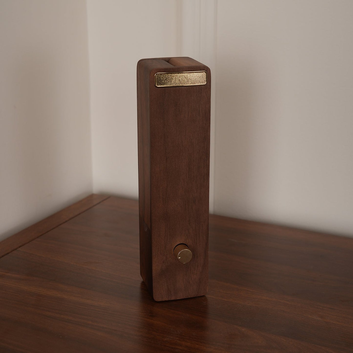 Sophie Foldable Paper LED Table Lamp with Wooden Base