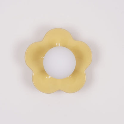 Amélie La Fleur Plug-In Wall Lamp – Whimsical Resin & Glass Decor Light