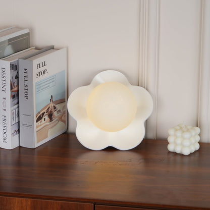 Amélie La Fleur Plug-In Wall Lamp – Whimsical Resin & Glass Decor Light