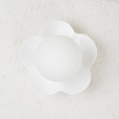 Amélie La Fleur Plug-In Wall Lamp – Whimsical Resin & Glass Decor Light