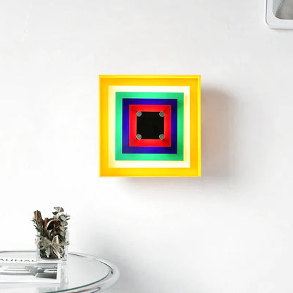 Élodie Light Squares Bauhaus LED Wall Lamp