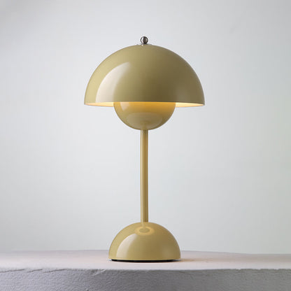Élodie Wiederaufladbare LED-Tischleuchte mit Doppelkugeldesign