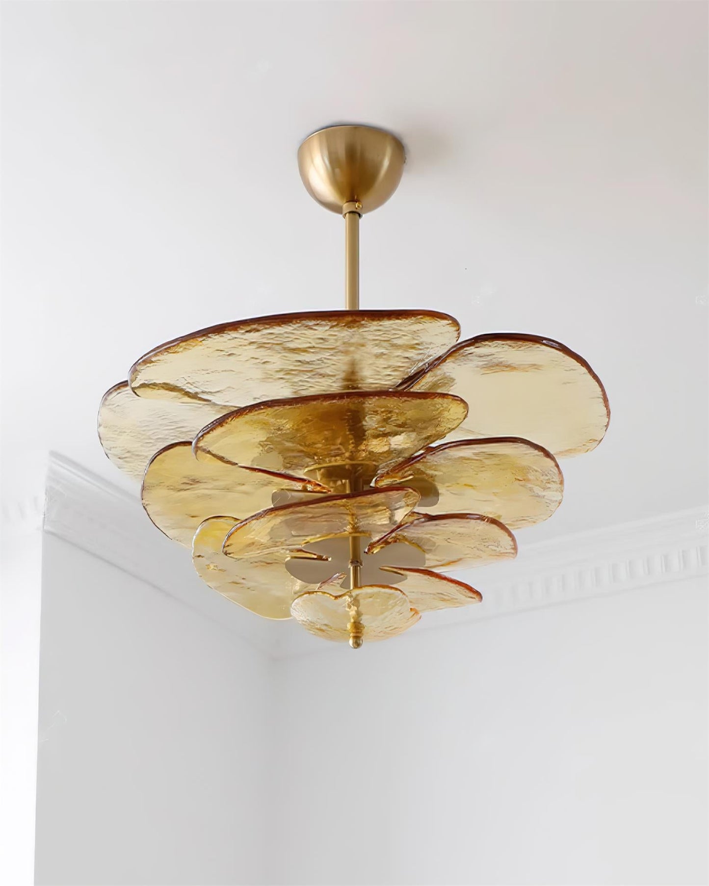 Amélie Lilypad Glas-Kronleuchter