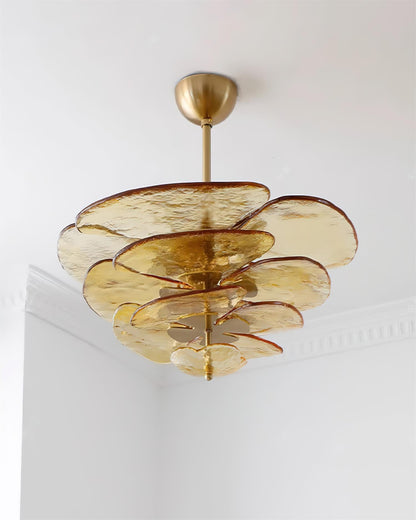 Amélie Lilypad Glas-Kronleuchter