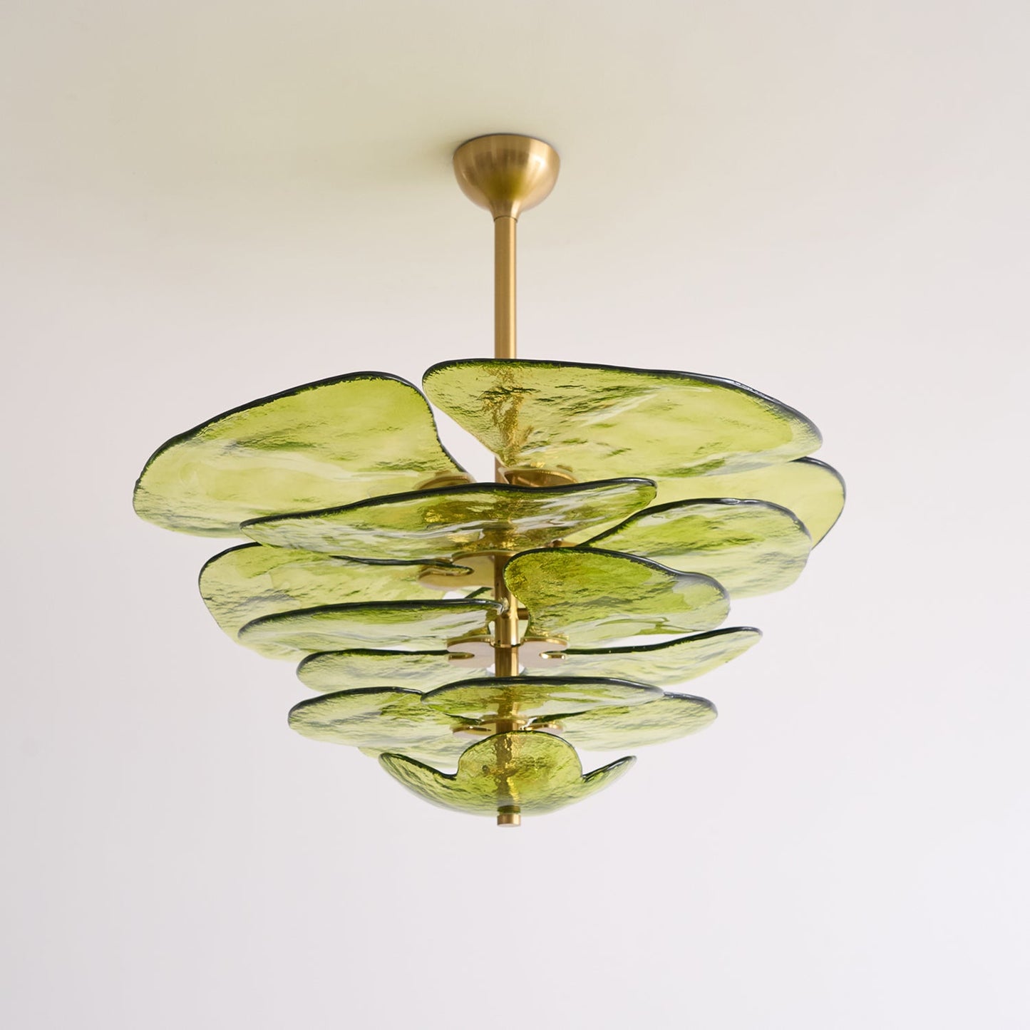 Amélie Lilypad Glas-Kronleuchter