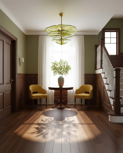 Amélie Lilypad Glas-Kronleuchter