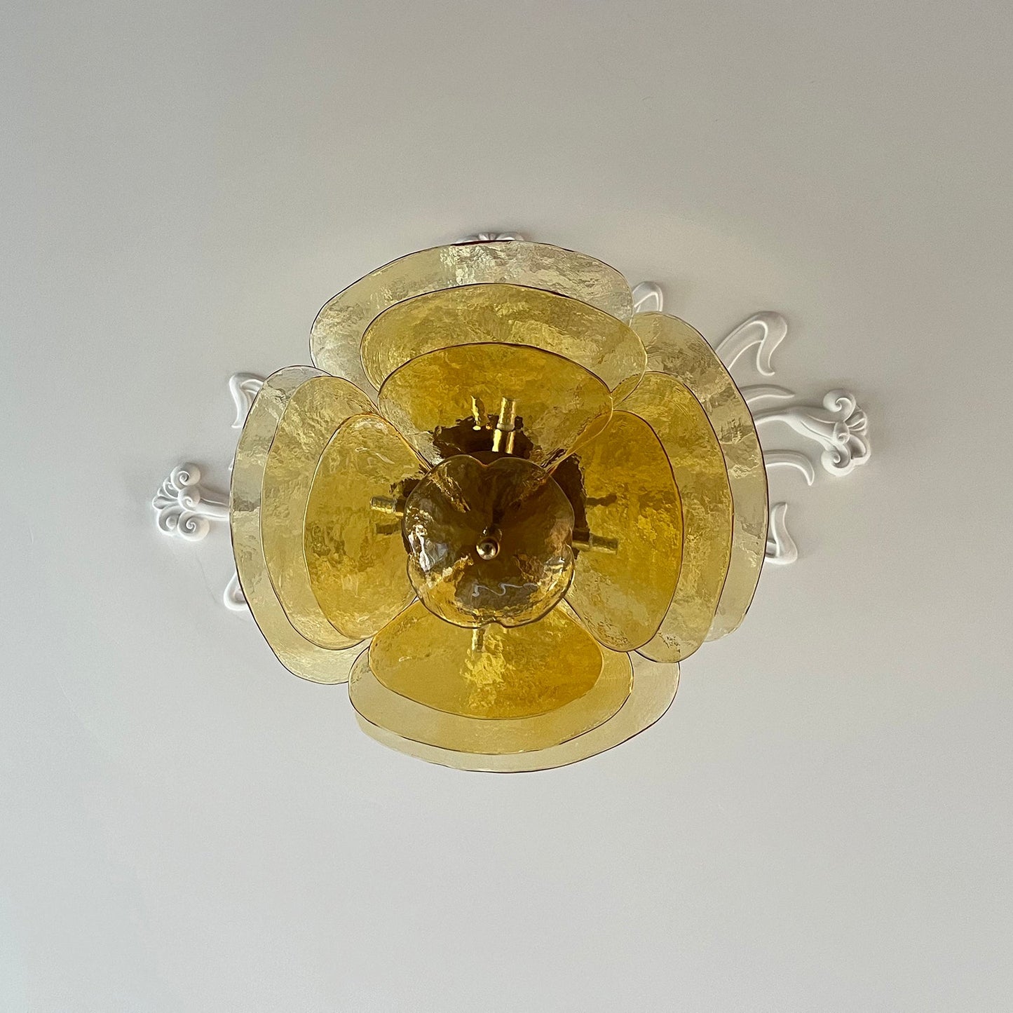 Amélie Lilypad Glas-Kronleuchter