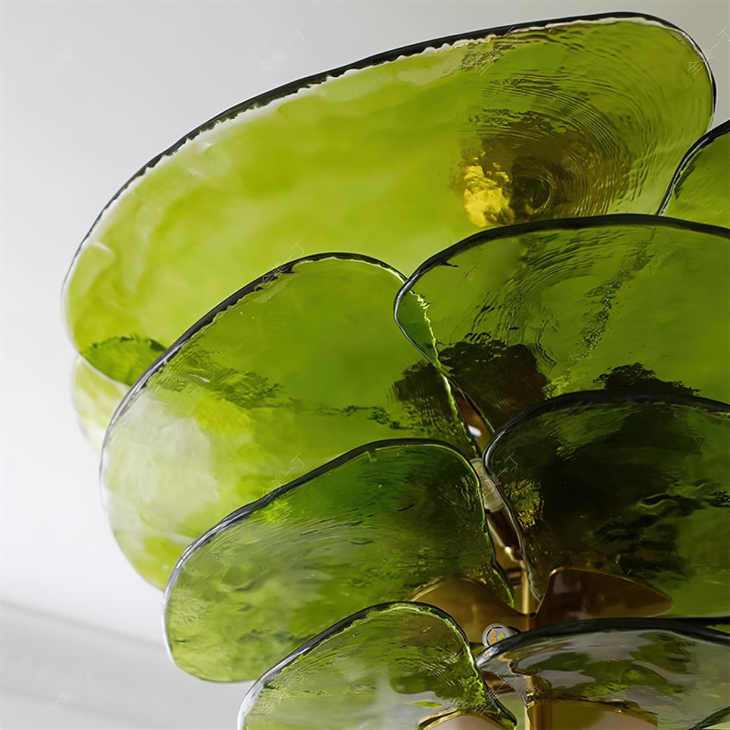 Amélie Lilypad Glas-Kronleuchter