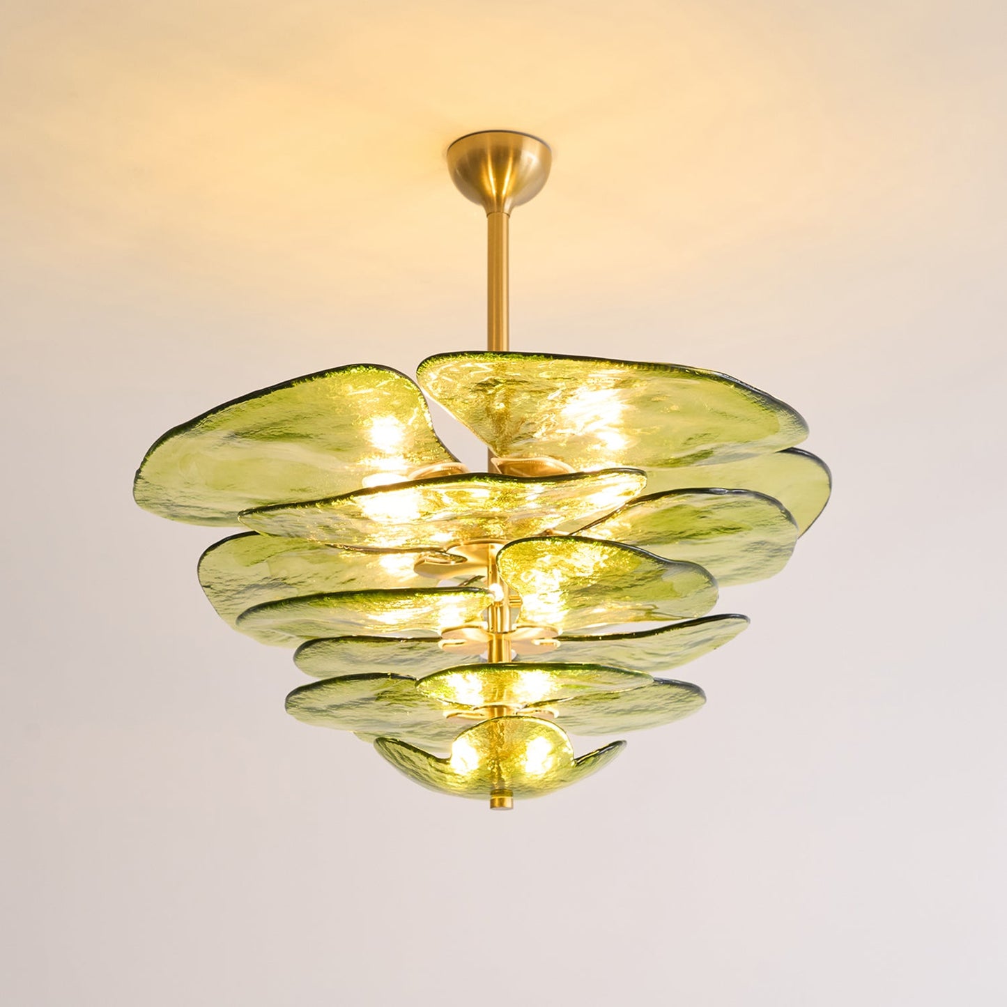 Amélie Lilypad Glas-Kronleuchter