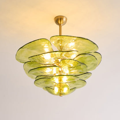 Amélie Lilypad Glas-Kronleuchter