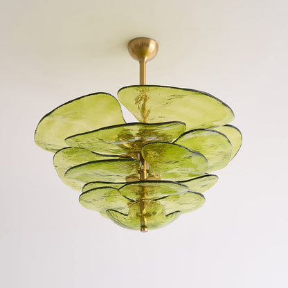 Amélie Lilypad Glas-Kronleuchter