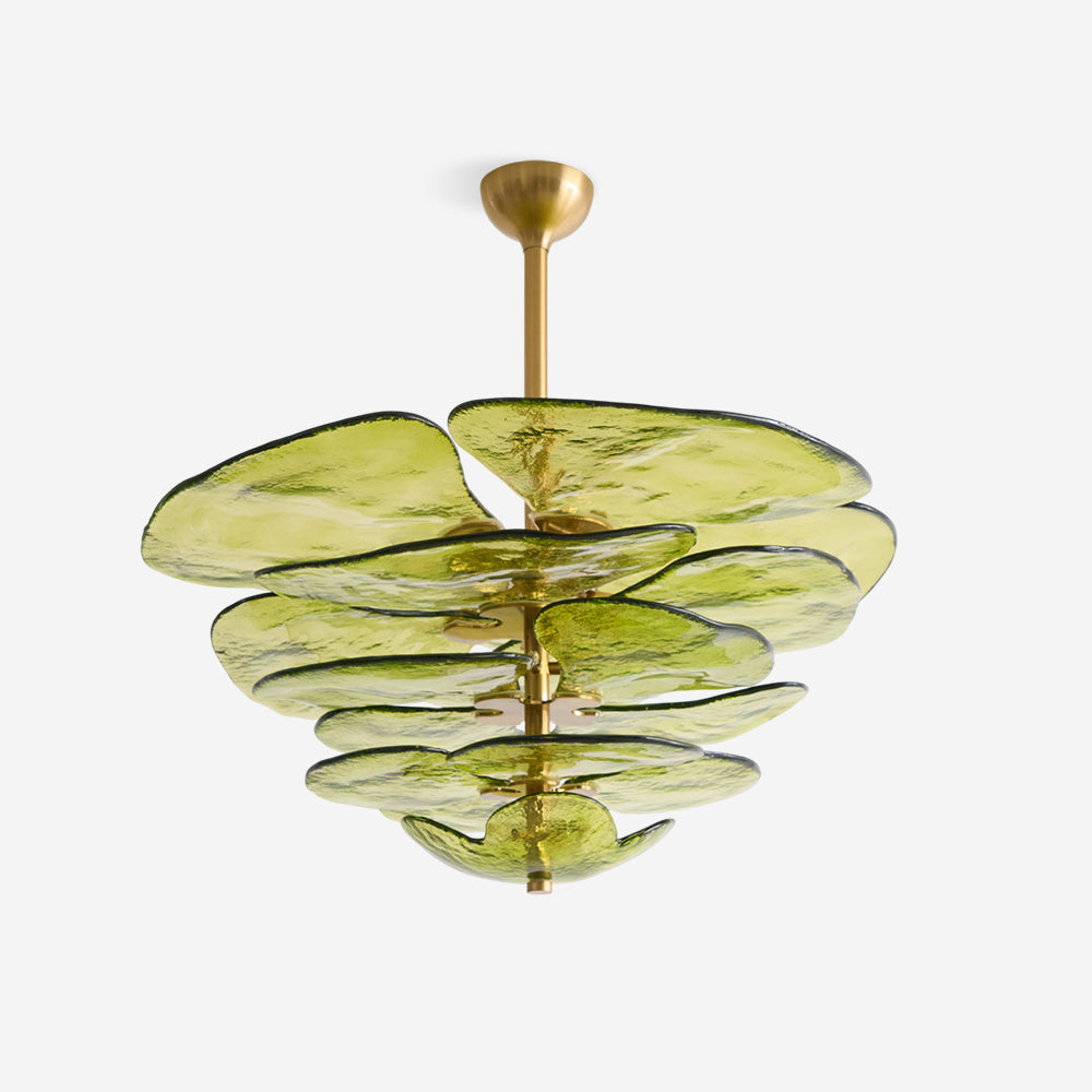 Amélie Lilypad Glas-Kronleuchter