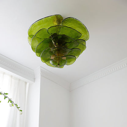 Amélie Lilypad Glas-Kronleuchter