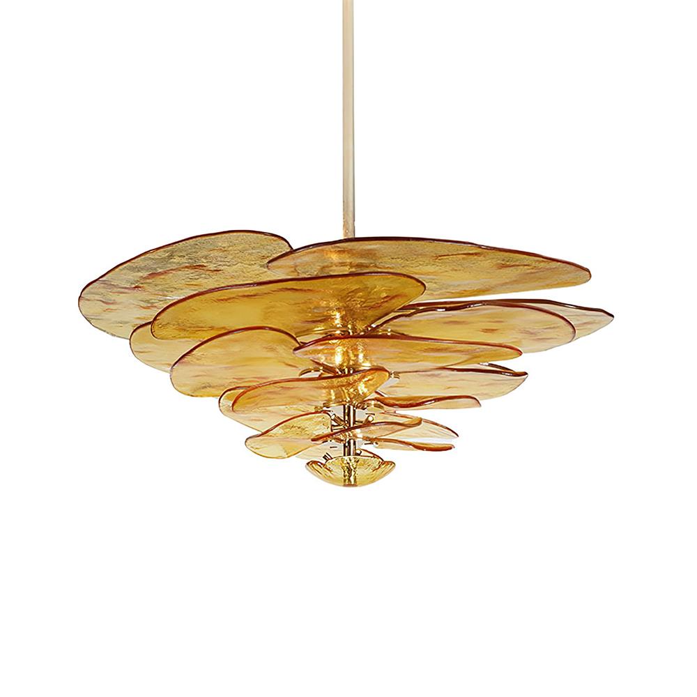Amélie Lilypad Glas-Kronleuchter