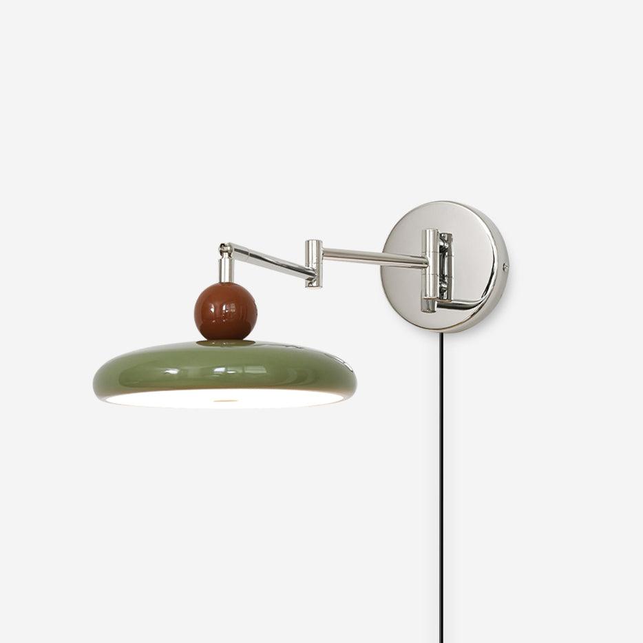 Élise Loa Plug-in Wandlampe Moderne Metall- und Acryl-LED-Beleuchtung